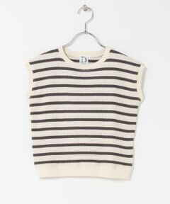 URBAN RESEARCH DOORS / アーバンリサーチ ドアーズ トップス | 『150サイズあり』変形ワッフルノースリーブプルオーバー(KIDS)