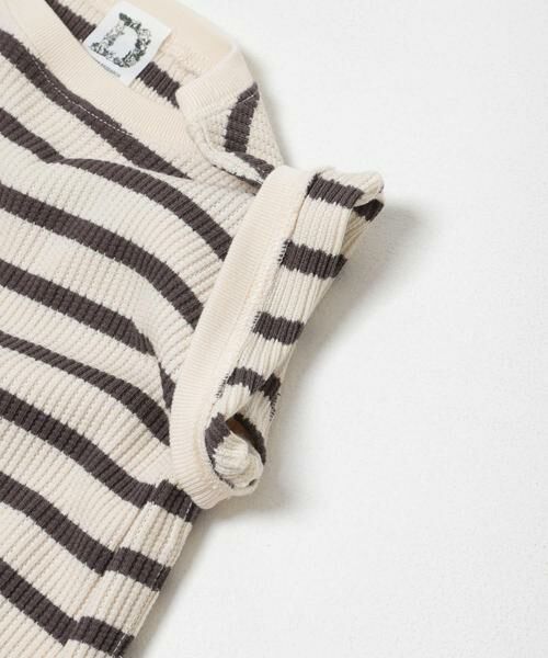 URBAN RESEARCH DOORS / アーバンリサーチ ドアーズ トップス | 『150サイズあり』変形ワッフルノースリーブプルオーバー(KIDS) | 詳細4