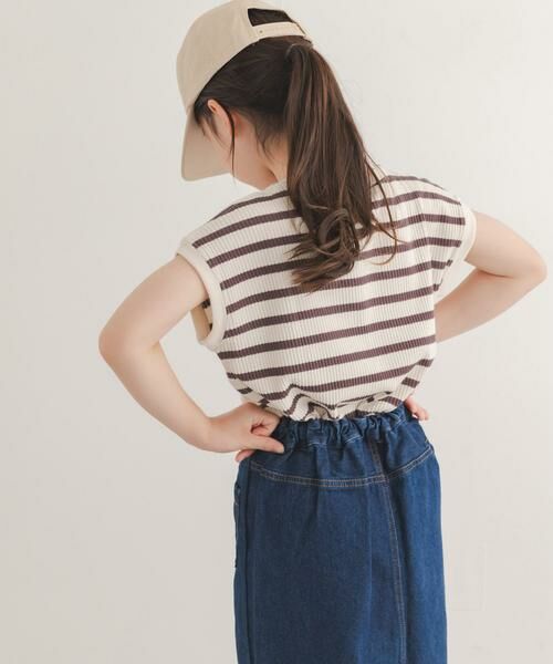 URBAN RESEARCH DOORS / アーバンリサーチ ドアーズ トップス | 『150サイズあり』変形ワッフルノースリーブプルオーバー(KIDS) | 詳細17