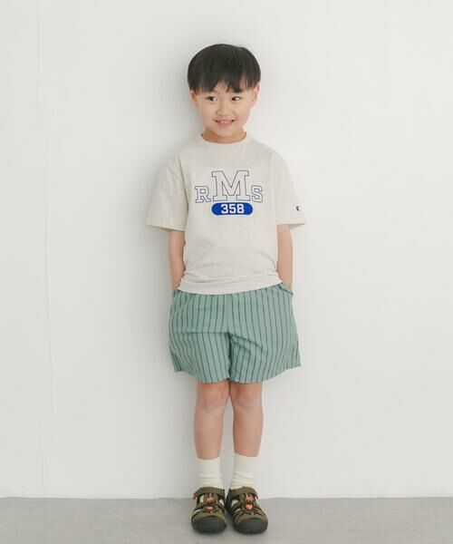 URBAN RESEARCH DOORS / アーバンリサーチ ドアーズ パンツ | 『150サイズあり』ストライプショートパンツ(KIDS) | 詳細5