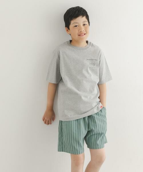 URBAN RESEARCH DOORS / アーバンリサーチ ドアーズ パンツ | 『150サイズあり』ストライプショートパンツ(KIDS) | 詳細9