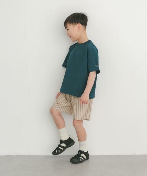 URBAN RESEARCH DOORS / アーバンリサーチ ドアーズ パンツ | 『150サイズあり』ストライプショートパンツ(KIDS) | 詳細20