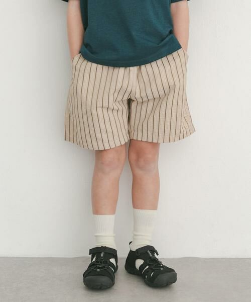 URBAN RESEARCH DOORS / アーバンリサーチ ドアーズ パンツ | 『150サイズあり』ストライプショートパンツ(KIDS) | 詳細14