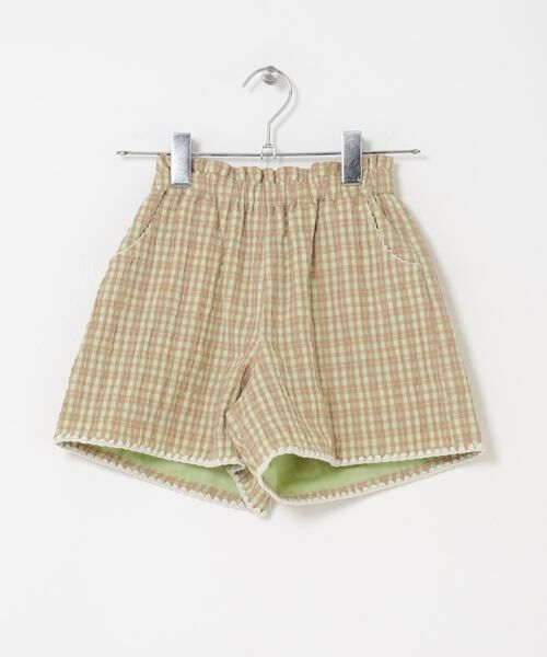 URBAN RESEARCH DOORS / アーバンリサーチ ドアーズ パンツ | 『150サイズあり』チェックキュロット(KIDS) | 詳細1