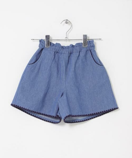 URBAN RESEARCH DOORS / アーバンリサーチ ドアーズ パンツ | 『150サイズあり』デニムキュロット(KIDS) | 詳細1