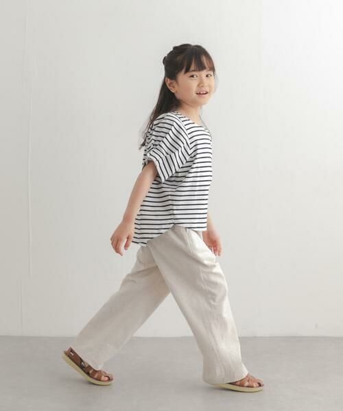 URBAN RESEARCH DOORS / アーバンリサーチ ドアーズ パンツ | コットンリネンイージーパンツ(KIDS) | 詳細4