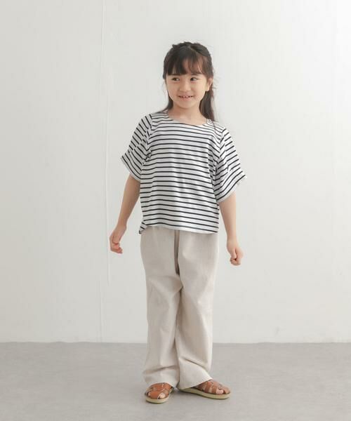 URBAN RESEARCH DOORS / アーバンリサーチ ドアーズ パンツ | コットンリネンイージーパンツ(KIDS) | 詳細6