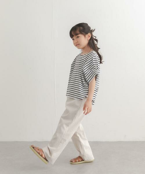 URBAN RESEARCH DOORS / アーバンリサーチ ドアーズ パンツ | コットンリネンイージーパンツ(KIDS) | 詳細7