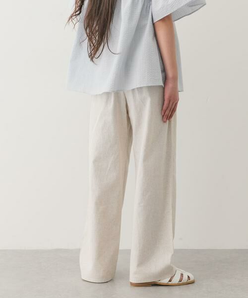 URBAN RESEARCH DOORS / アーバンリサーチ ドアーズ パンツ | 『150サイズ』コットンリネンイージーパンツ(KIDS) | 詳細1