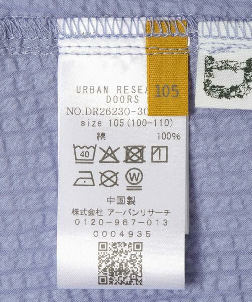 URBAN RESEARCH DOORS / アーバンリサーチ ドアーズ ワンピース | サッカー2WAYワンピース(KIDS) | 詳細22