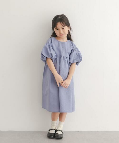 URBAN RESEARCH DOORS / アーバンリサーチ ドアーズ ワンピース | サッカー2WAYワンピース(KIDS) | 詳細4