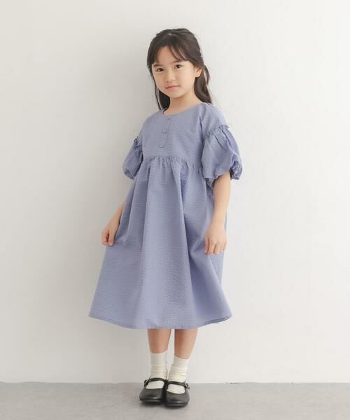 URBAN RESEARCH DOORS / アーバンリサーチ ドアーズ ワンピース | サッカー2WAYワンピース(KIDS) | 詳細5