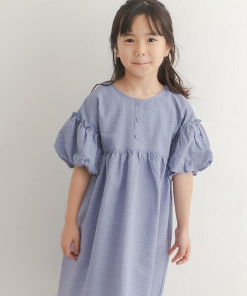 URBAN RESEARCH DOORS / アーバンリサーチ ドアーズ ワンピース | サッカー2WAYワンピース(KIDS) | 詳細6