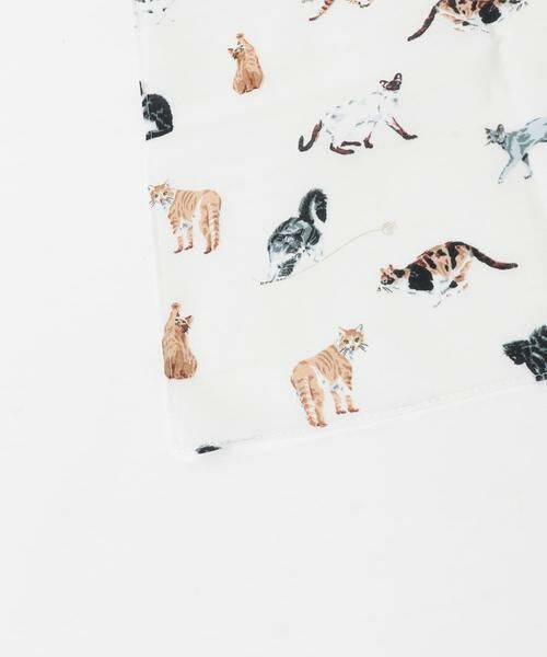 URBAN RESEARCH DOORS / アーバンリサーチ ドアーズ ハンカチ | CINQ　CINQハンカチ ネコ | 詳細3