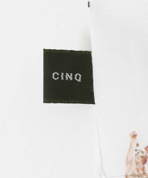 URBAN RESEARCH DOORS / アーバンリサーチ ドアーズ ハンカチ | CINQ　CINQハンカチ ネコ | 詳細5