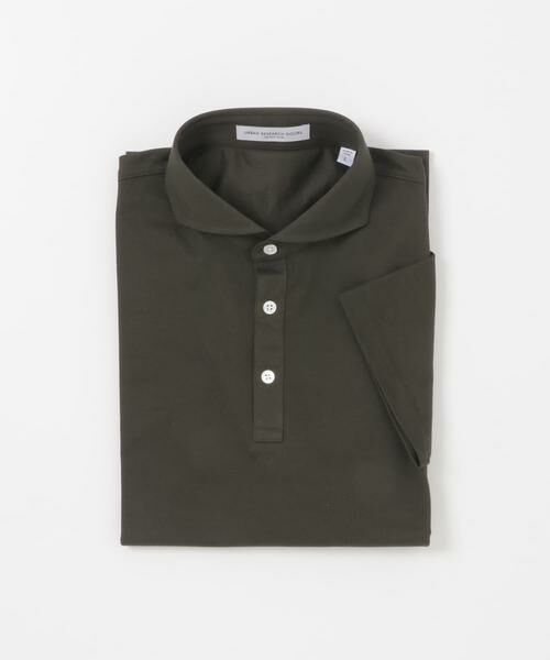 URBAN RESEARCH DOORS / アーバンリサーチ ドアーズ シャツ・ブラウス | LIFE STYLE TAILOR 　カッタウェイ半袖プルオーバー（カーキ）