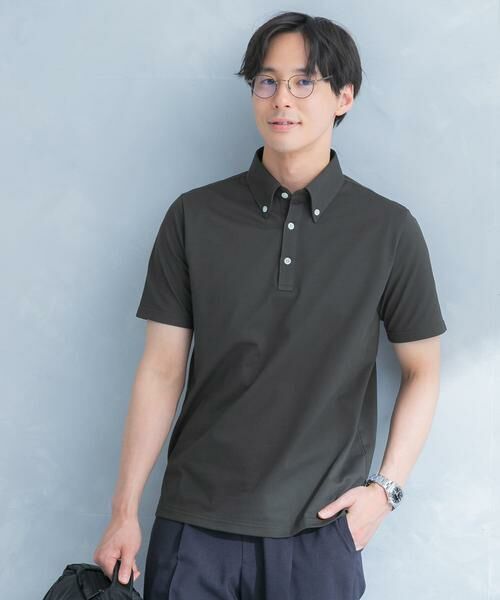 URBAN RESEARCH DOORS / アーバンリサーチ ドアーズ シャツ・ブラウス | LIFE STYLE TAILOR 　ボタンダウン半袖プルオーバー | 詳細4