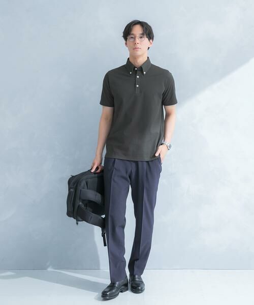 URBAN RESEARCH DOORS / アーバンリサーチ ドアーズ シャツ・ブラウス | LIFE STYLE TAILOR 　ボタンダウン半袖プルオーバー | 詳細7