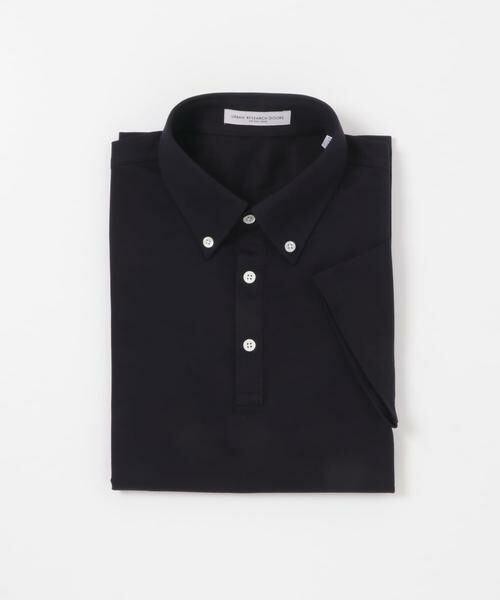 URBAN RESEARCH DOORS / アーバンリサーチ ドアーズ シャツ・ブラウス | LIFE STYLE TAILOR 　ボタンダウン半袖プルオーバー（ネイビー）