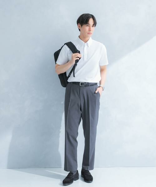URBAN RESEARCH DOORS / アーバンリサーチ ドアーズ シャツ・ブラウス | LIFE STYLE TAILOR 　ボタンダウン半袖プルオーバー | 詳細30