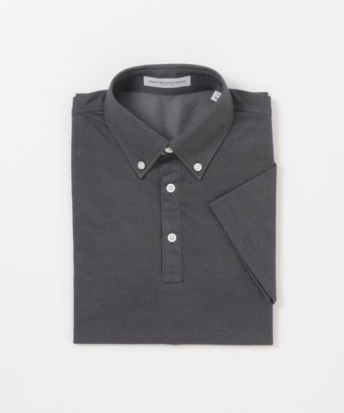 URBAN RESEARCH DOORS / アーバンリサーチ ドアーズ シャツ・ブラウス | LIFE STYLE TAILOR 　ボタンダウン半袖プルオーバー（グレー）
