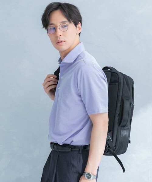 URBAN RESEARCH DOORS / アーバンリサーチ ドアーズ シャツ・ブラウス | LIFE STYLE TAILOR　トリコットセミワイド半袖プルオーバー刺し子 | 詳細5