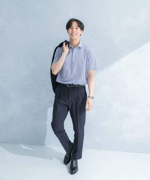 URBAN RESEARCH DOORS / アーバンリサーチ ドアーズ シャツ・ブラウス | LIFE STYLE TAILOR　トリコットセミワイド半袖プルオーバー刺し子 | 詳細18