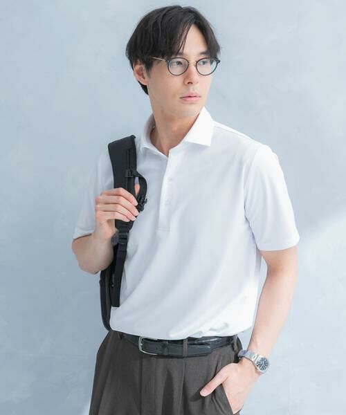 URBAN RESEARCH DOORS / アーバンリサーチ ドアーズ シャツ・ブラウス | LIFE STYLE TAILOR　トリコットセミワイド半袖プルオーバー無地 | 詳細17