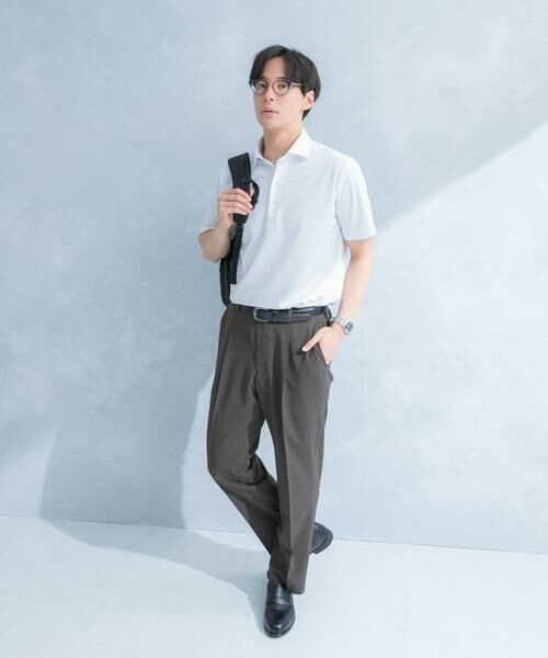 URBAN RESEARCH DOORS / アーバンリサーチ ドアーズ シャツ・ブラウス | LIFE STYLE TAILOR　トリコットセミワイド半袖プルオーバー無地 | 詳細20