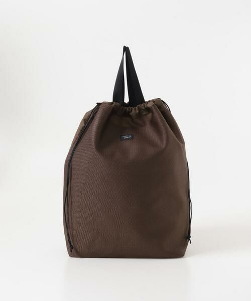 URBAN RESEARCH DOORS / アーバンリサーチ ドアーズ バッグ | STANDARD SUPPLY　2R DRAW STRING POUCH（ブラウン）