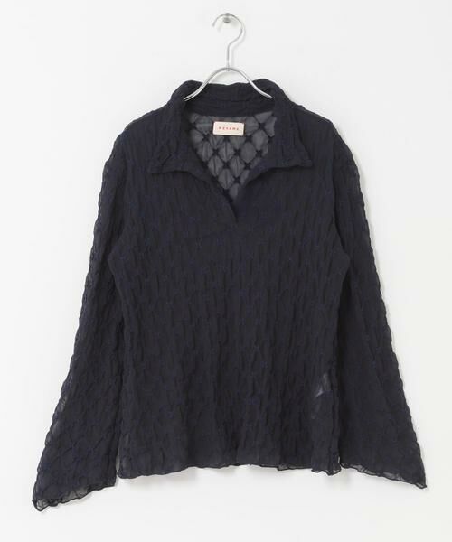 URBAN RESEARCH DOORS / アーバンリサーチ ドアーズ シャツ・ブラウス | MEYAME　LACE SKIPPER BLOUSE | 詳細1