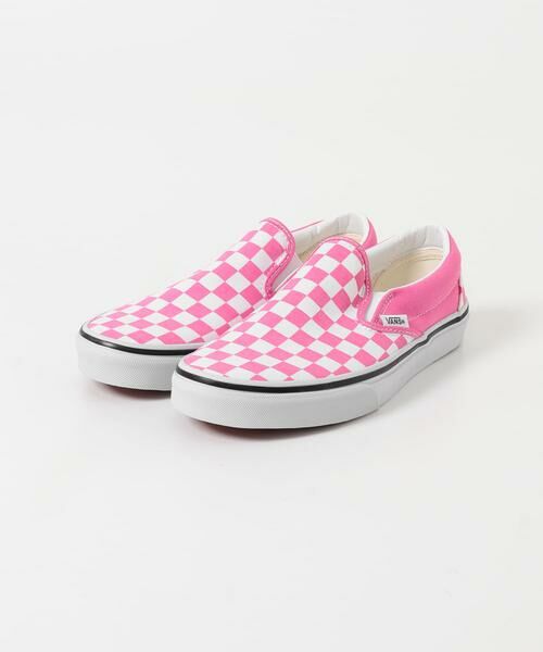 URBAN RESEARCH DOORS / アーバンリサーチ ドアーズ スニーカー | VANS　CLASSIC SLIP-ON（ピンク）