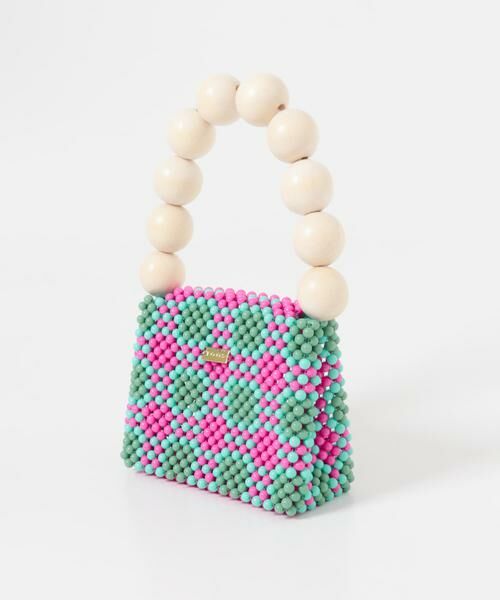 URBAN RESEARCH DOORS / アーバンリサーチ ドアーズ ハンドバッグ | TOOS　WOOD BALL HANDBAG | 詳細2
