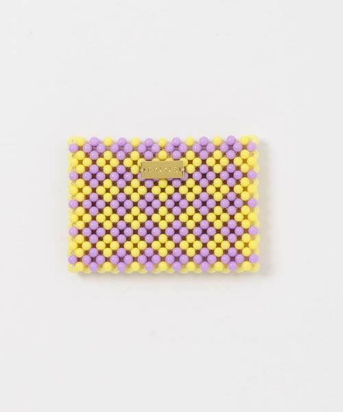 URBAN RESEARCH DOORS / アーバンリサーチ ドアーズ カードケース・名刺入れ・定期入れ | TOOS　CARD CASE（イエロー）