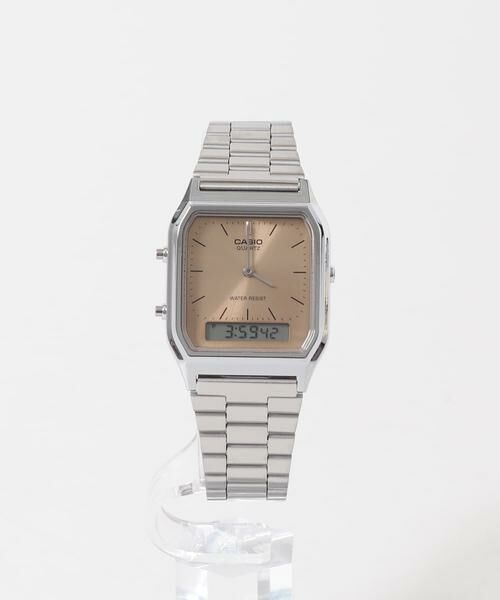 URBAN RESEARCH DOORS / アーバンリサーチ ドアーズ 腕時計 | CASIO　スクエアウォッチ（ピンク）