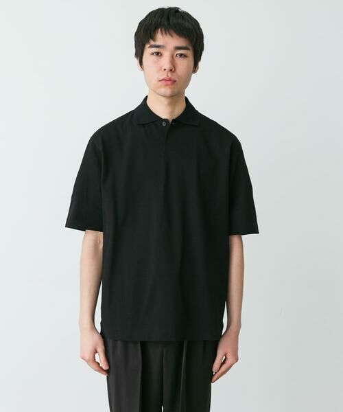 URBAN RESEARCH DOORS / アーバンリサーチ ドアーズ ポロシャツ | marka　ONE BUTTON T-SHIRTS SHORT-SLEEVE | 詳細1