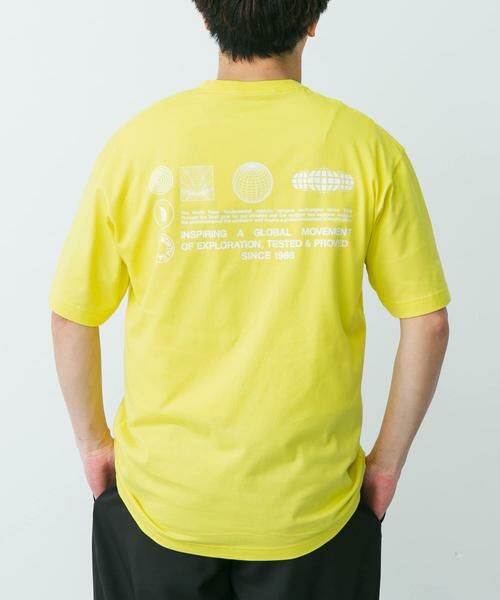 URBAN RESEARCH DOORS / アーバンリサーチ ドアーズ Tシャツ | THE NORTH FACE　SHORT-SLEEVE FD GLOBEGRID T-SHIRTS（イエロー）