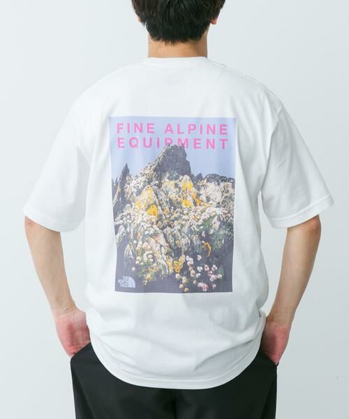 URBAN RESEARCH DOORS / アーバンリサーチ ドアーズ Tシャツ | THE NORTH FACE　SHORT-SLEEVE MOUNTAIN FLOWER T-SHIRTS（ホワイト）
