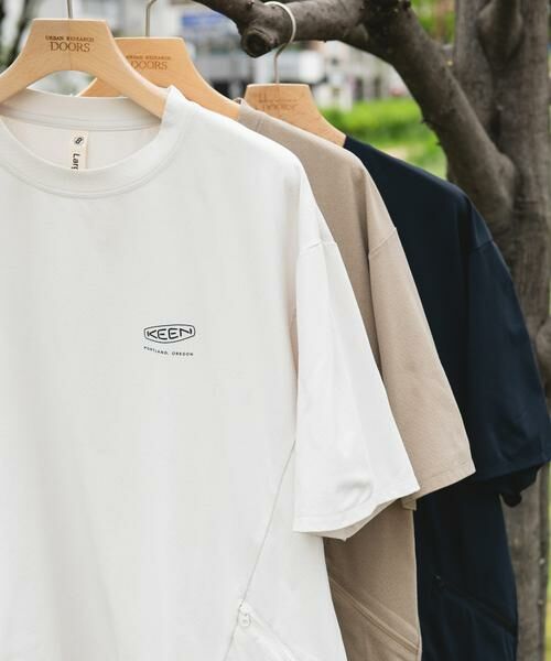 URBAN RESEARCH DOORS / アーバンリサーチ ドアーズ Tシャツ | 『別注』KEEN×DOORS　DRY TECH LOGO T-SHIRTS | 詳細4