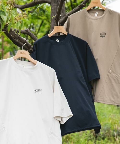 URBAN RESEARCH DOORS / アーバンリサーチ ドアーズ Tシャツ | 『別注』KEEN×DOORS　DRY TECH LOGO T-SHIRTS | 詳細5
