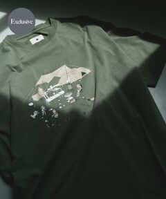 URBAN RESEARCH DOORS / アーバンリサーチ ドアーズ Tシャツ | 『別注』Snow Peak Apparel×DOORS　WA/AC FAMILY CAMP T-SHIRTS