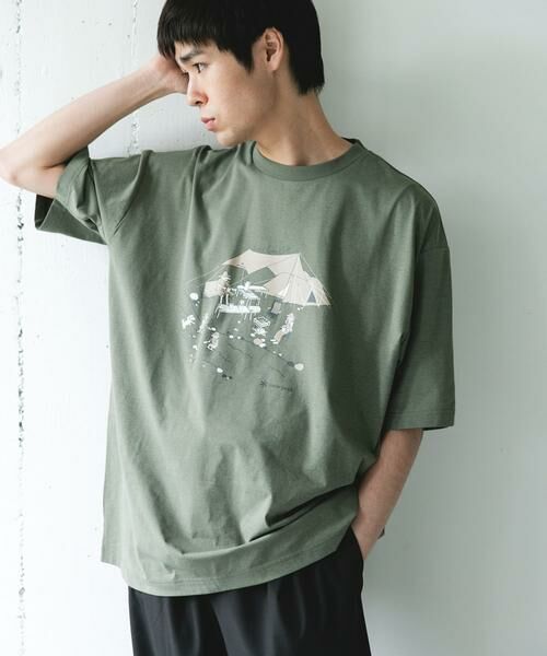 URBAN RESEARCH DOORS / アーバンリサーチ ドアーズ Tシャツ | 『別注』Snow Peak Apparel×DOORS WA/AC FAMILY CAMP T-SHIRTS | 詳細2