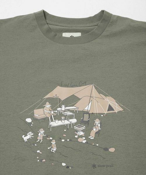 URBAN RESEARCH DOORS / アーバンリサーチ ドアーズ Tシャツ | 『別注』Snow Peak Apparel×DOORS WA/AC FAMILY CAMP T-SHIRTS | 詳細9
