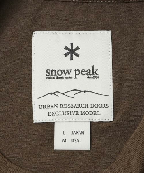 URBAN RESEARCH DOORS / アーバンリサーチ ドアーズ Tシャツ | 『別注』Snow Peak Apparel×DOORS WA/AC FAMILY CAMP T-SHIRTS | 詳細22