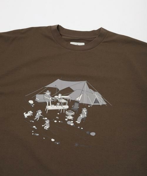 URBAN RESEARCH DOORS / アーバンリサーチ ドアーズ Tシャツ | 『別注』Snow Peak Apparel×DOORS WA/AC FAMILY CAMP T-SHIRTS | 詳細17