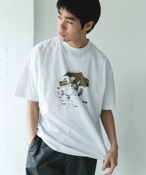 URBAN RESEARCH DOORS / アーバンリサーチ ドアーズ Tシャツ | 『別注』Snow Peak Apparel×DOORS WA/AC FAMILY CAMP T-SHIRTS | 詳細24