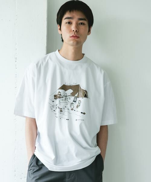 URBAN RESEARCH DOORS / アーバンリサーチ ドアーズ Tシャツ | 『別注』Snow Peak Apparel×DOORS WA/AC FAMILY CAMP T-SHIRTS | 詳細25
