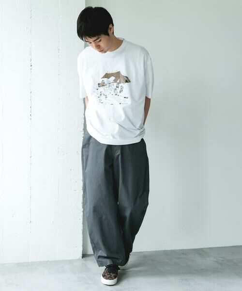 URBAN RESEARCH DOORS / アーバンリサーチ ドアーズ Tシャツ | 『別注』Snow Peak Apparel×DOORS WA/AC FAMILY CAMP T-SHIRTS | 詳細27