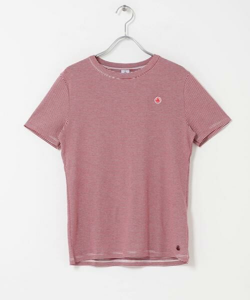 URBAN RESEARCH DOORS / アーバンリサーチ ドアーズ Tシャツ | 『別注』PETIT BATEAU×DOORS　EMBROIDERYT-SHIRTS ST2 | 詳細3