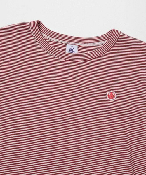 URBAN RESEARCH DOORS / アーバンリサーチ ドアーズ Tシャツ | 『別注』PETIT BATEAU×DOORS　EMBROIDERYT-SHIRTS ST2 | 詳細4